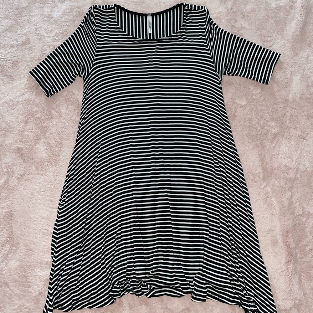Striped T-Shirt Dress
